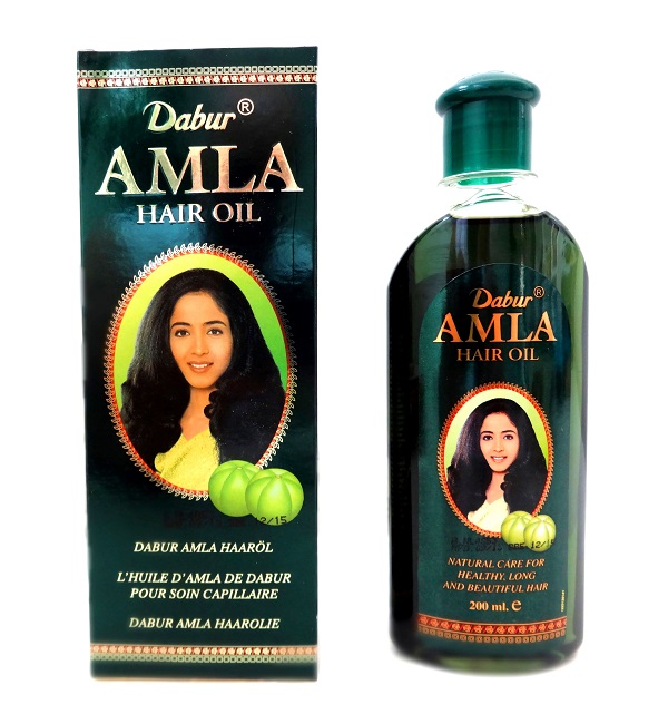 Olio per capelli Amla - Dabur 200ml.